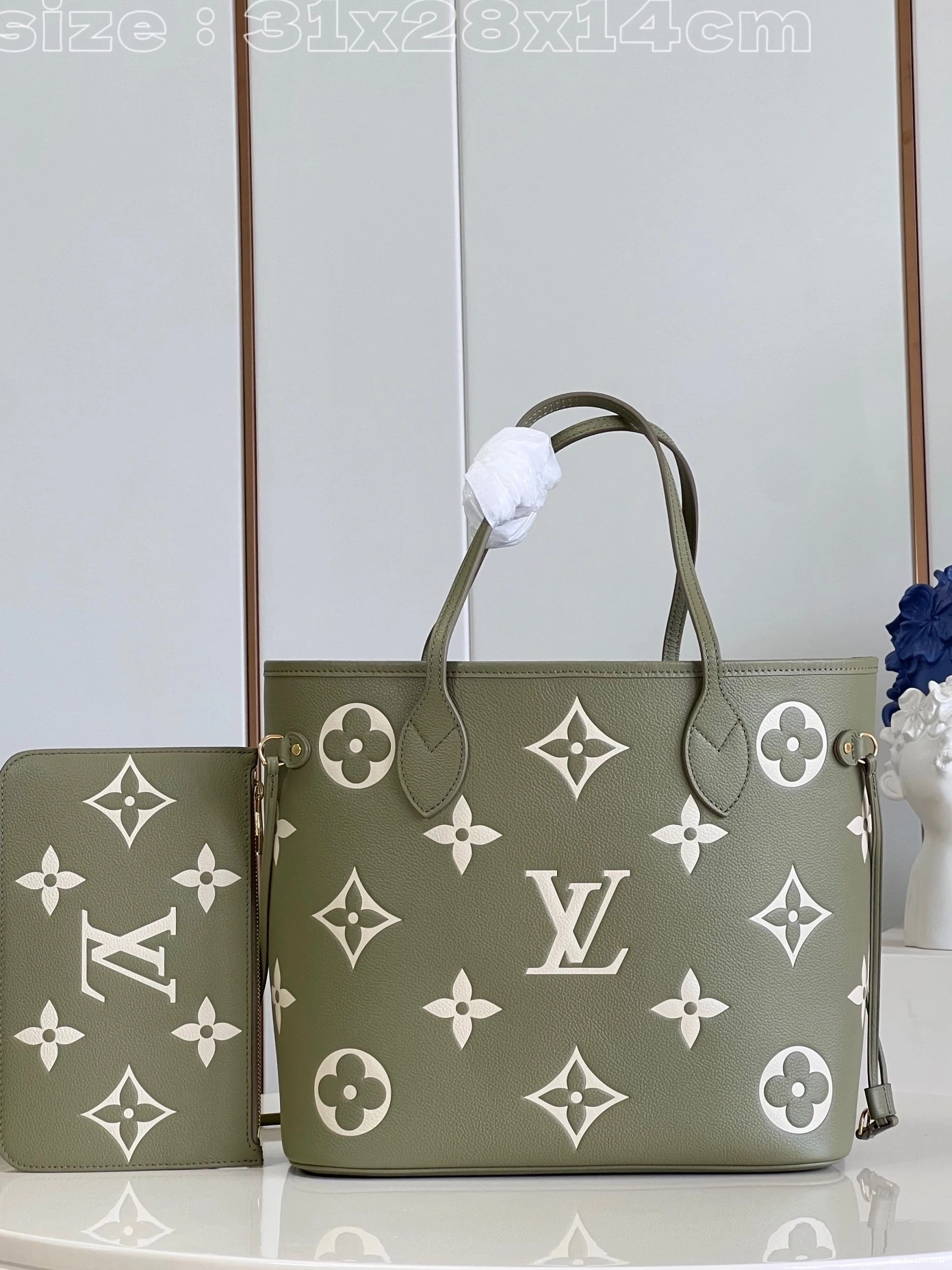 Aaa replica bags VUITTON LOUIS NEVERFULL MM 0725